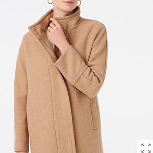 Jcrew New City Coat - Camel Color